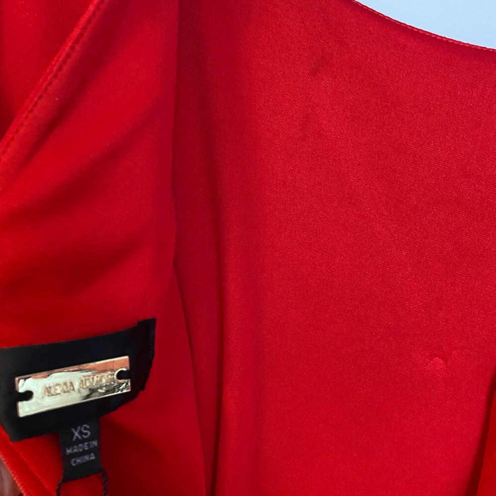 Alexia Admor Vibrant Scarlet Jumpsuit - Picture 7 of 14